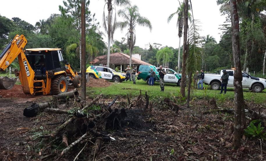 CENA DE FISCALIZAÇÃO CONTRA O DESMATAMENTO ILEGAL
