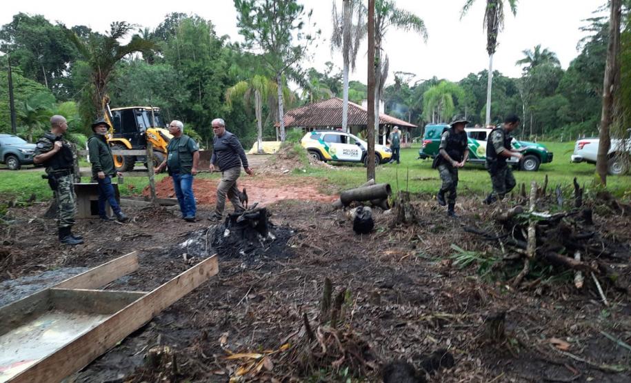 CENA DE FISCALIZAÇÃO CONTRA O DESMATAMENTO ILEGAL