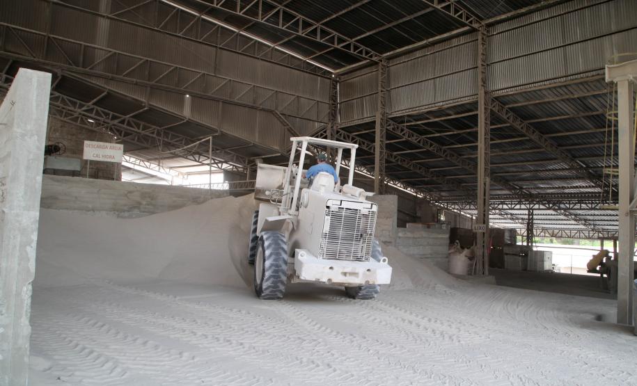 Fotos de etapas da mineração