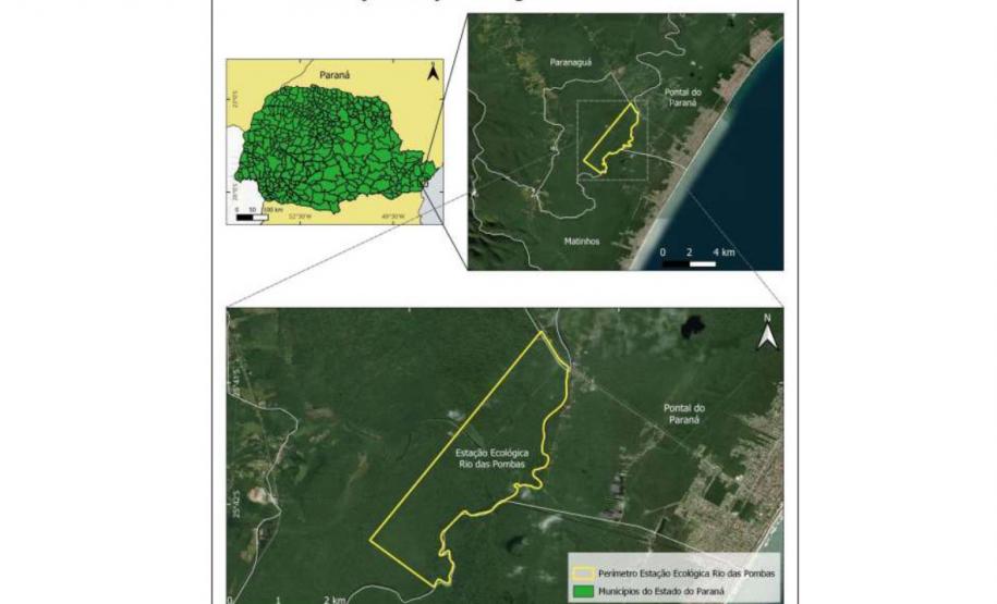 MAPA GEOGRÁFICO DO PARQUE
