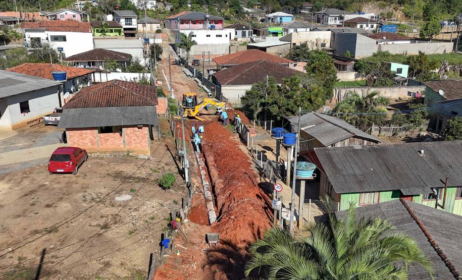 construção vista de cima