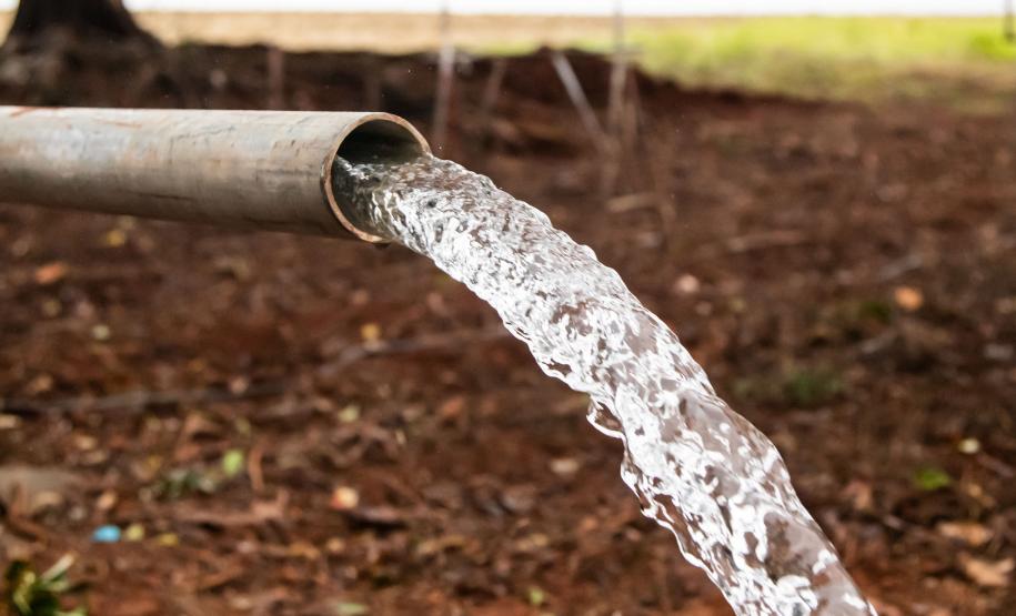 Foto de perfuração de poço