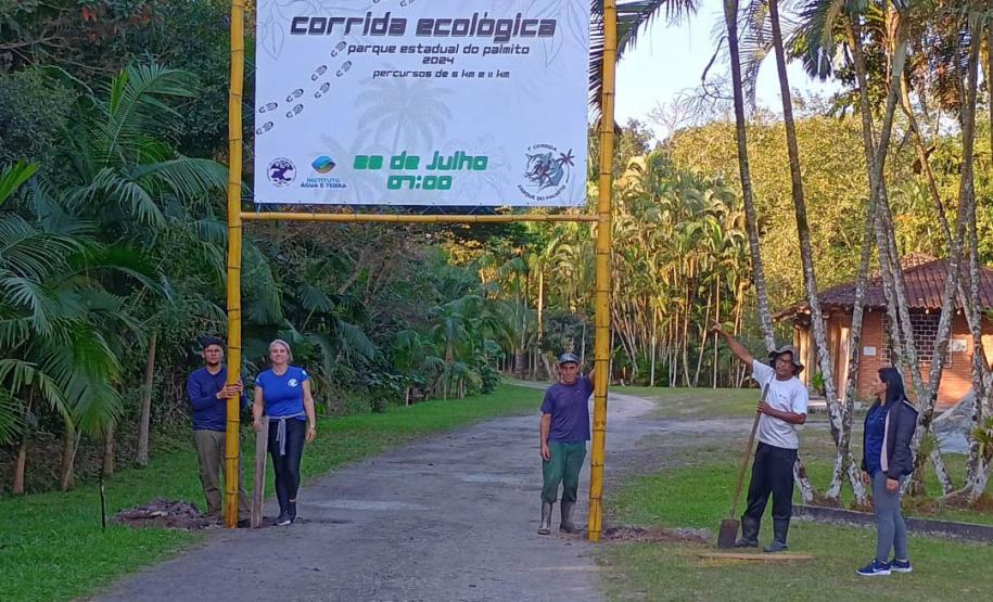 Foto da corrida ecológica