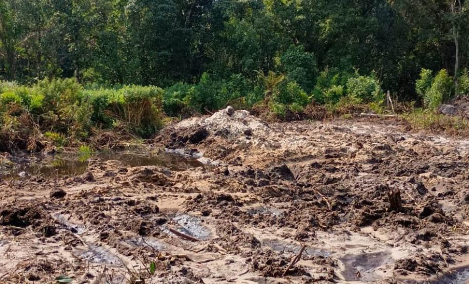 Foto de ação de fiscalização no litoral