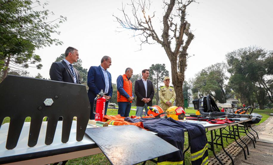 Cerimônia de divulgação da ação