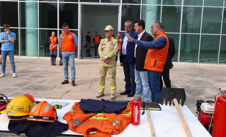 Cerimônia de divulgação da ação