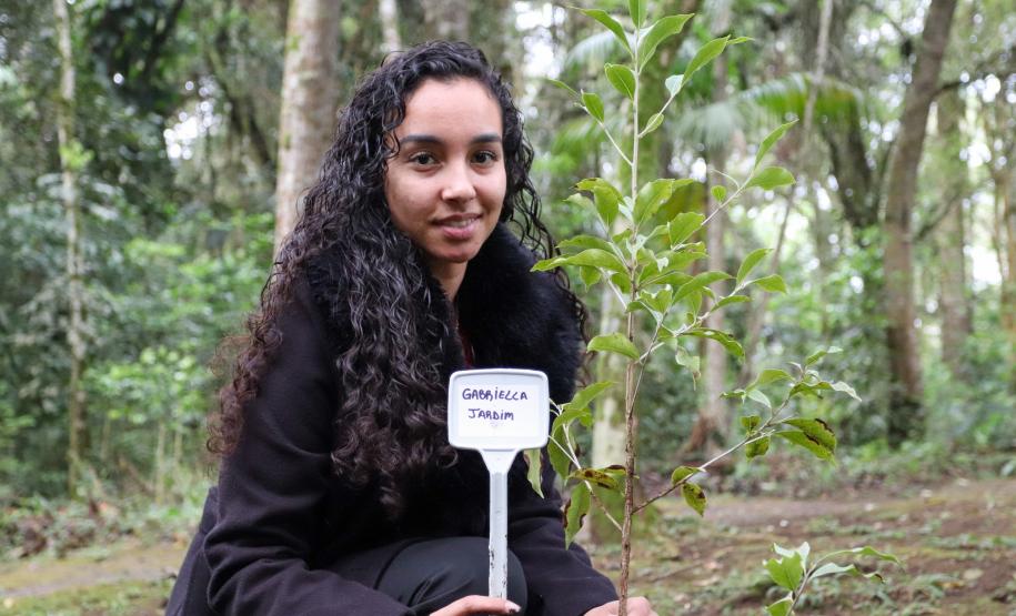 cenas do evento e de espécimes da flora