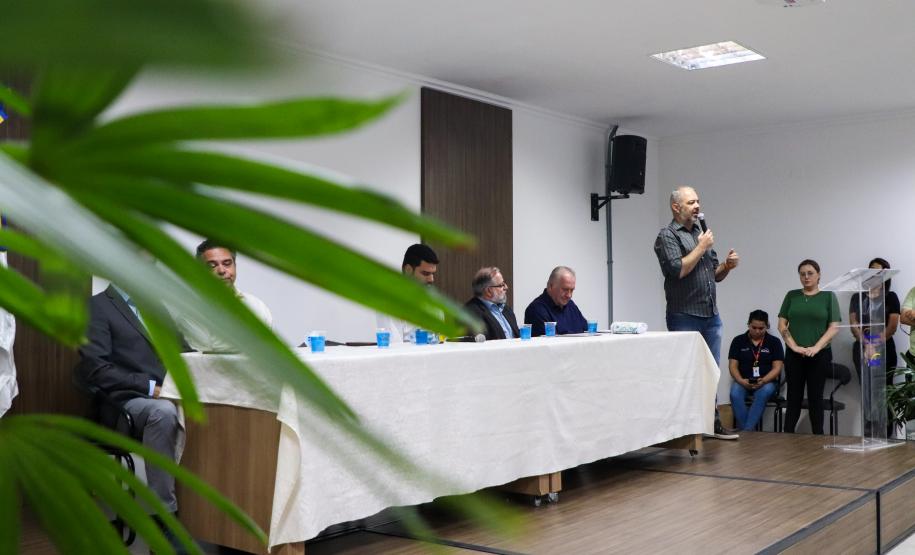 Solenidade que confirmou os compromissos do Paraná com a Rede Oceano Limpo.