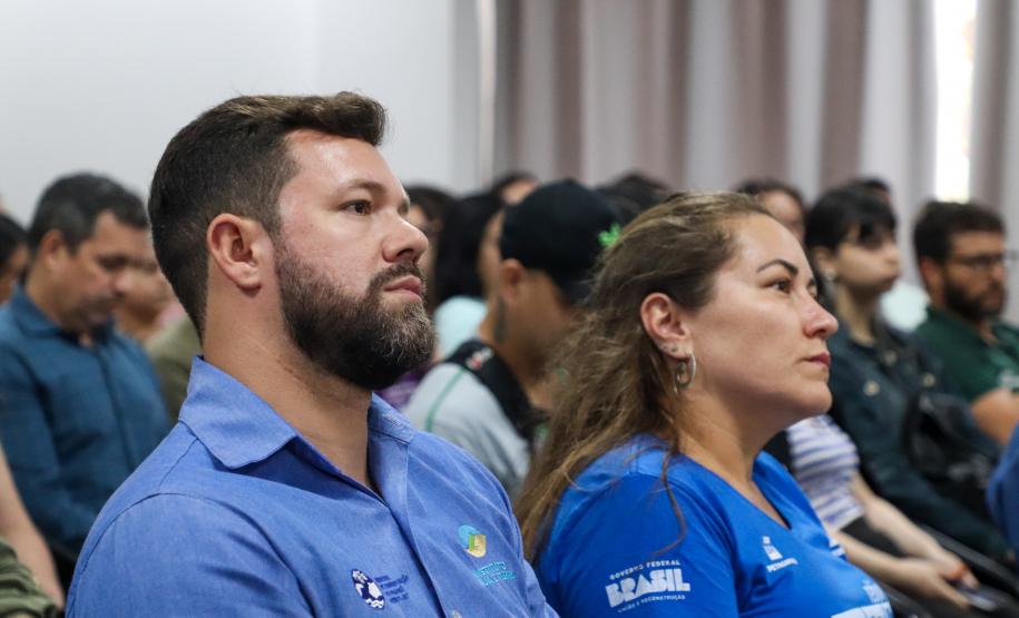 Solenidade que confirmou os compromissos do Paraná com a Rede Oceano Limpo.