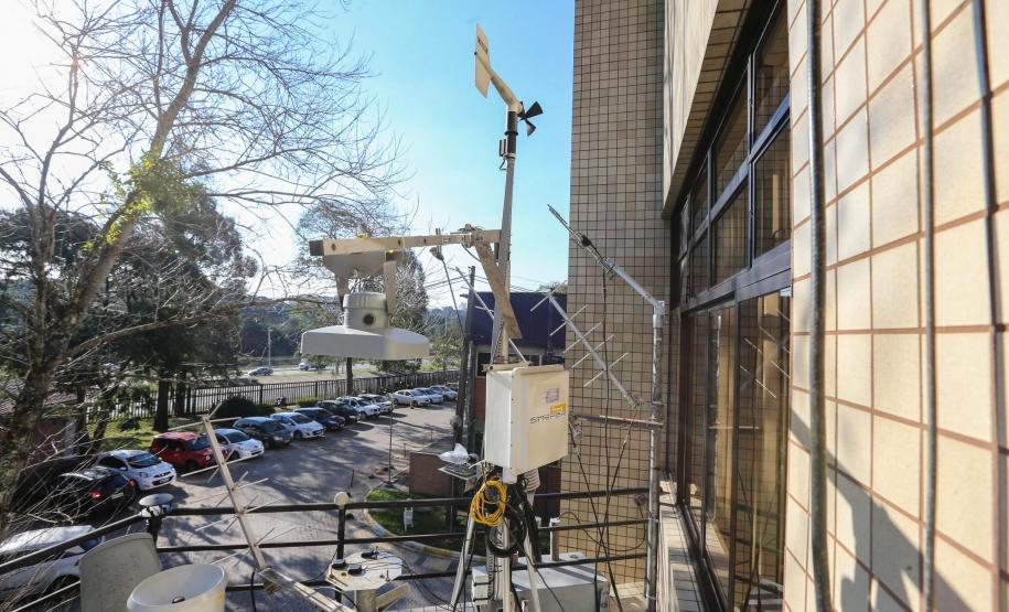 Equipamentos medição e monitoração - Simepar.