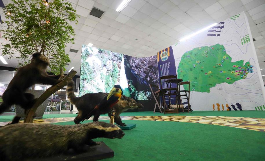 Foto de estande do IAT na ABETA