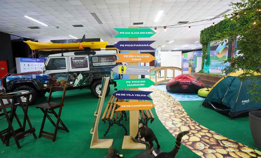 Foto de estande do IAT na ABETA