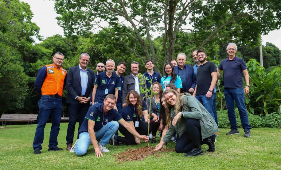 MON se transforma na casa da "muda 10 milhões" do programa Paraná Mais Verde