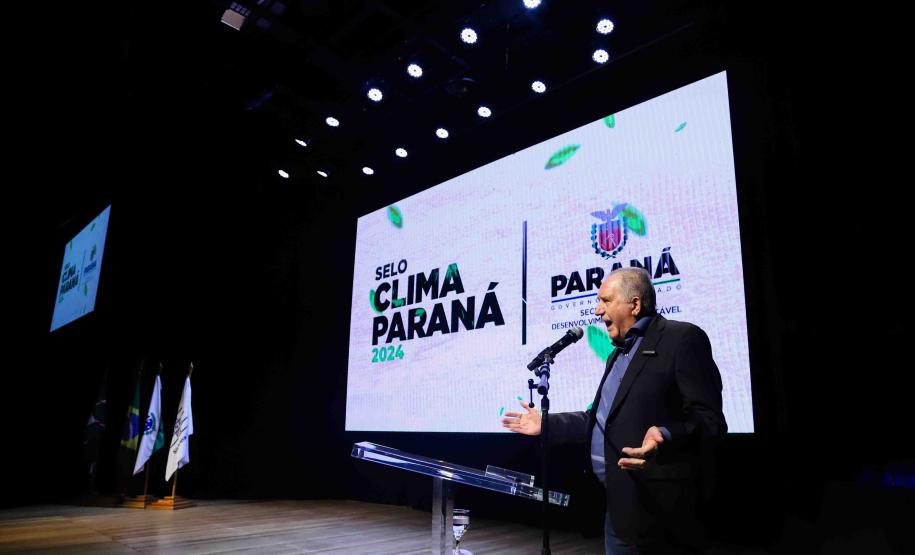 Sustentabilidade: Estado premia 185 entidades e municípios com o Selo Clima Paraná