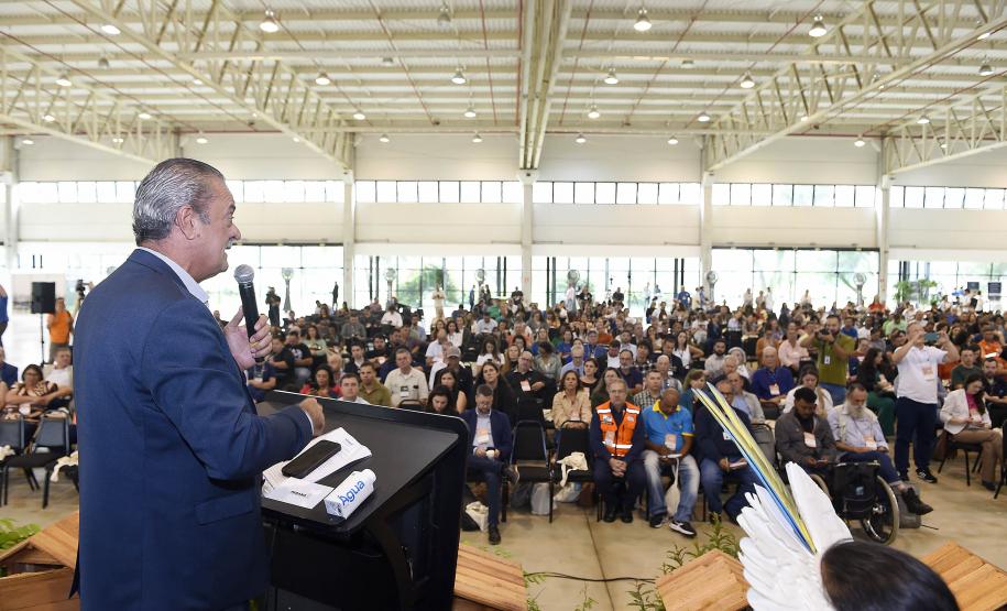 Foto de participantes da conferência