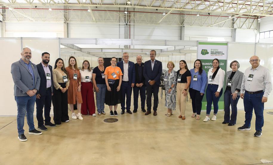 Foto de participantes da conferência