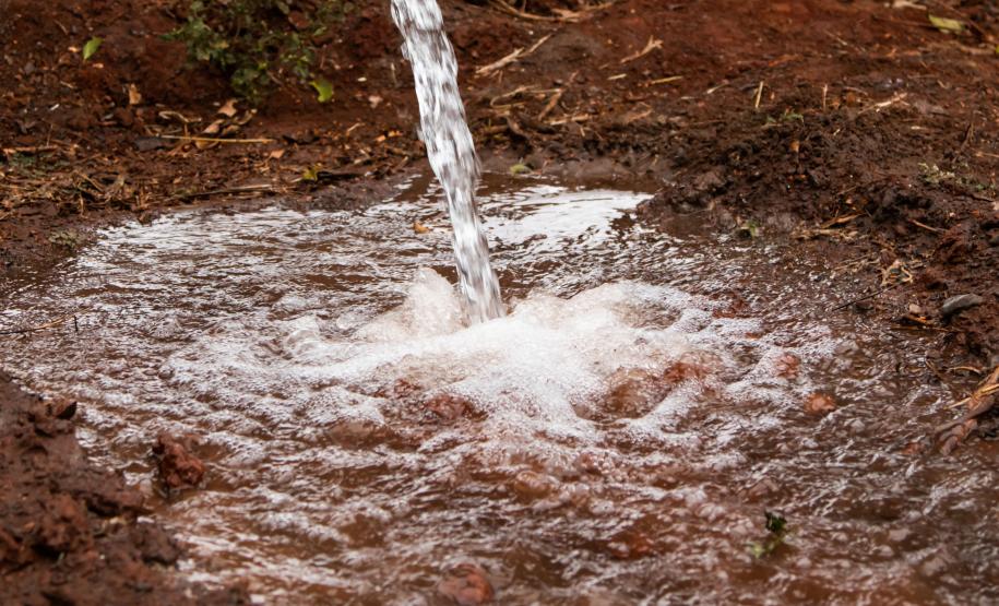 Foto de fonte de água
