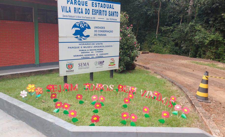 Foto de unidade de conservação paranaense
