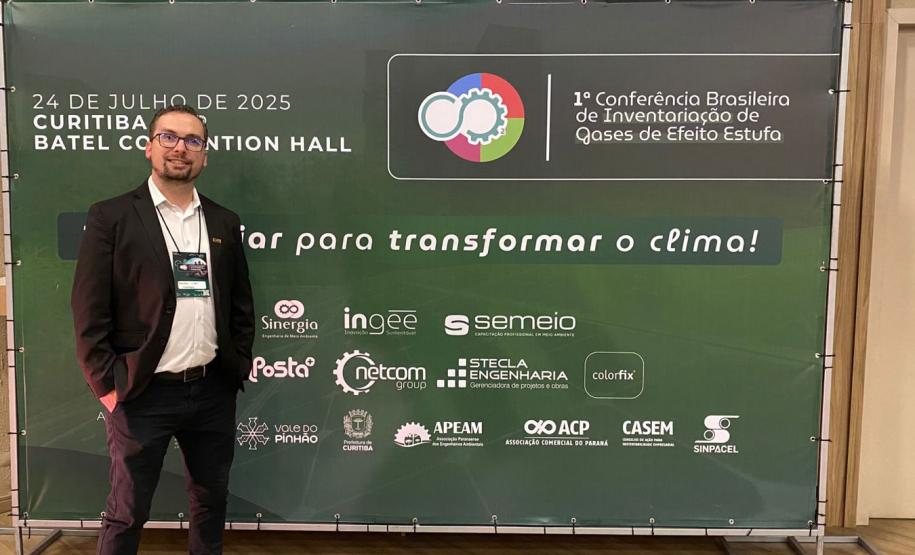 Foto de apresentação em evento