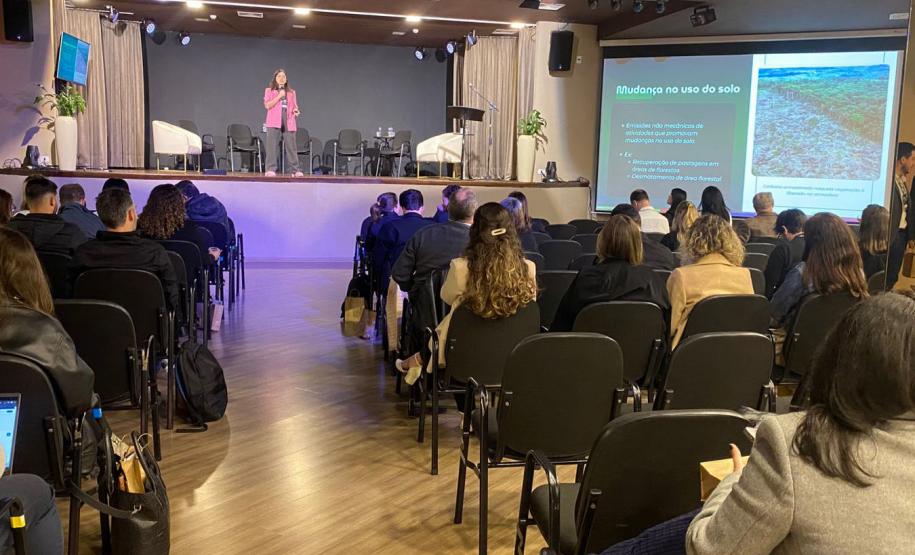 Foto de apresentação em evento