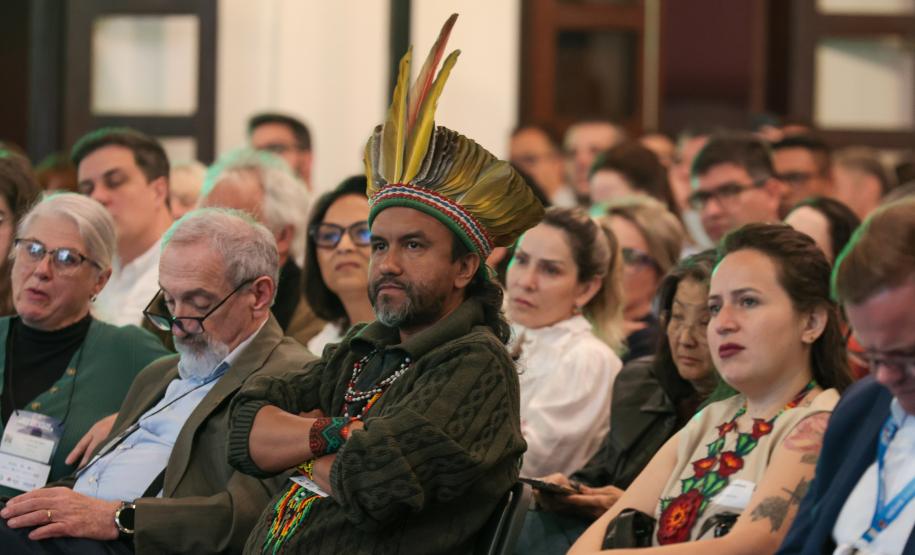 Foto de apresentação da Conferência da Mata Atlântica