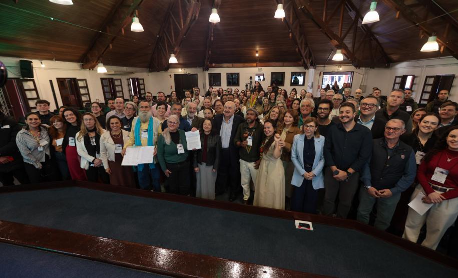 Foto de apresentação da Conferência da Mata Atlântica
