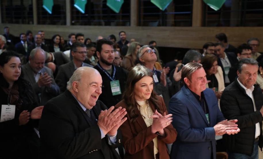 Foto de painel da Conferência da Mata Atlântica