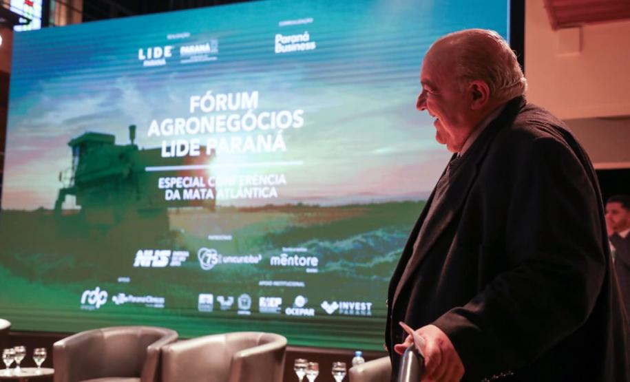 Foto de painel da Conferência da Mata Atlântica