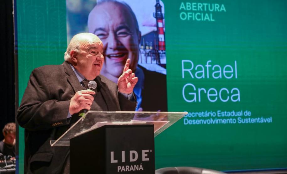Foto de painel da Conferência da Mata Atlântica