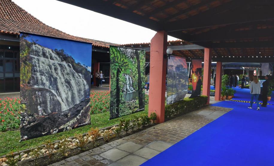 Foto de painel da Conferência da Mata Atlântica