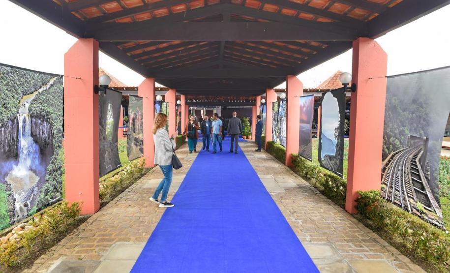 Foto de painel da Conferência da Mata Atlântica