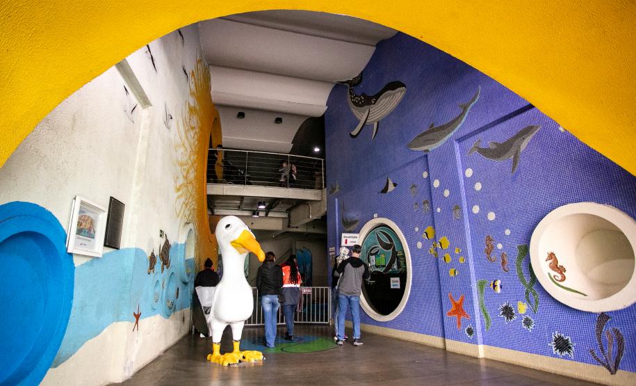 Portos do Paraná investe em manutenção e reforma do Aquário de Paranaguá