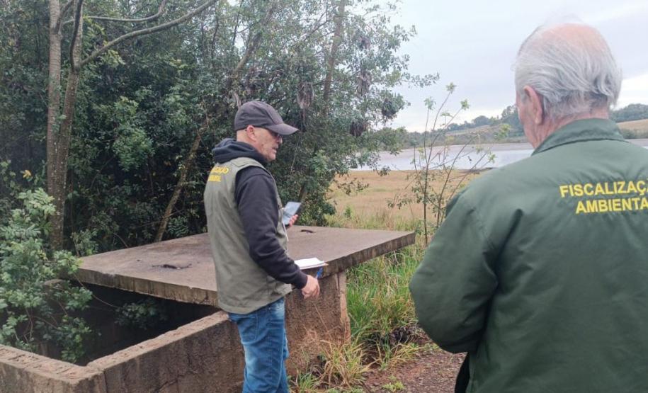 Operação do IAT contra uso irregular de recursos hídricos gera R$ 1 milhão em multas