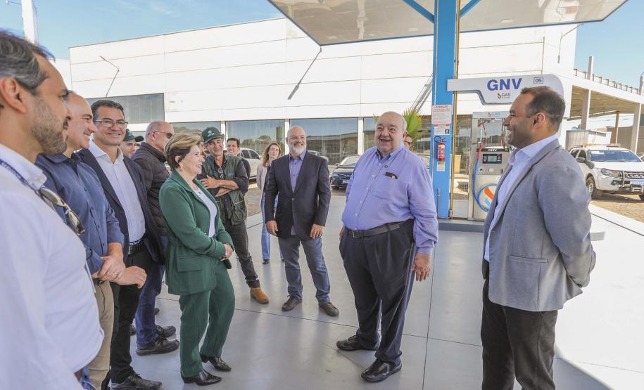 Foto de posto de Biometano