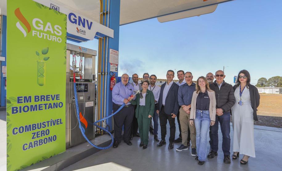Foto de posto de Biometano