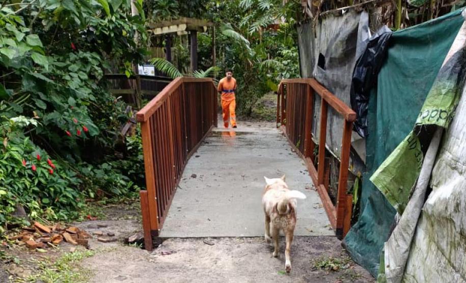 Com investimento de R$ 1,3 milhão, Estado conclui reformas de 29 passarelas da Ilha do Mel