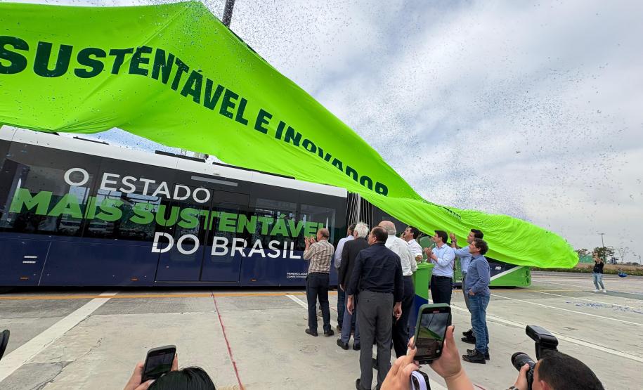 Foto de cerimônia de inauguração