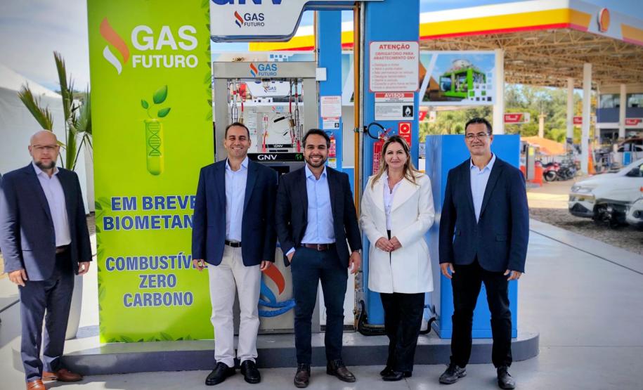 Foto de posto de Biometano