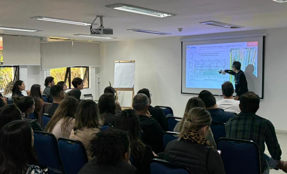 Foto de capacitação de áreas contaminadas