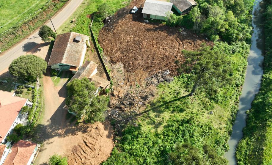Foto de área multada pelo IAT