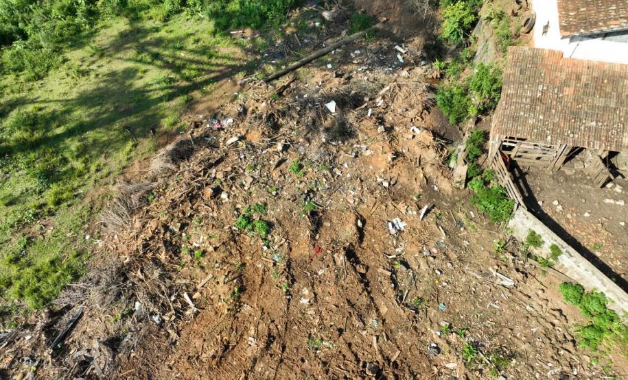 Foto de área multada pelo IAT