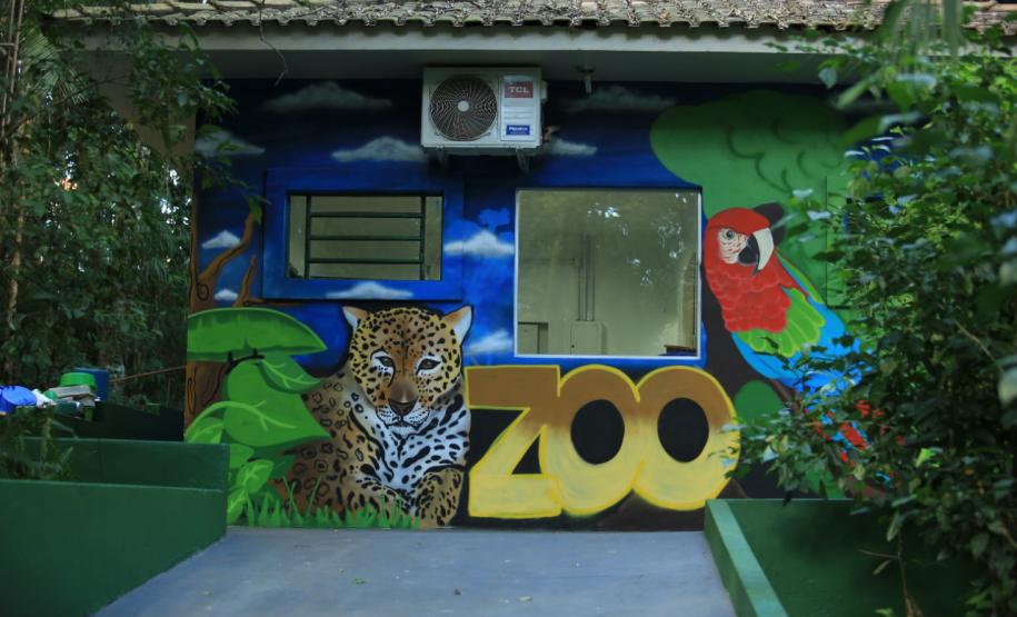 Foto do zoológico de Cascavel