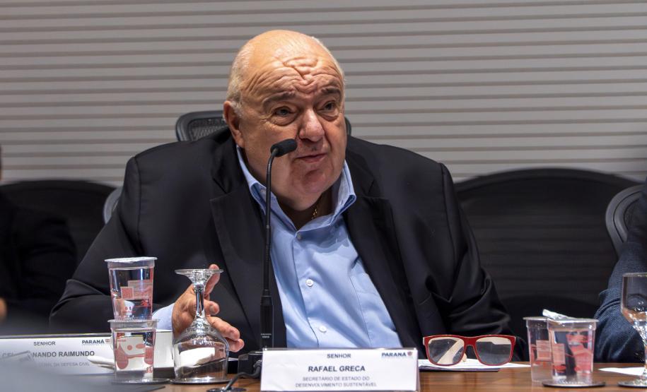 Foto do secretário Rafael Greca