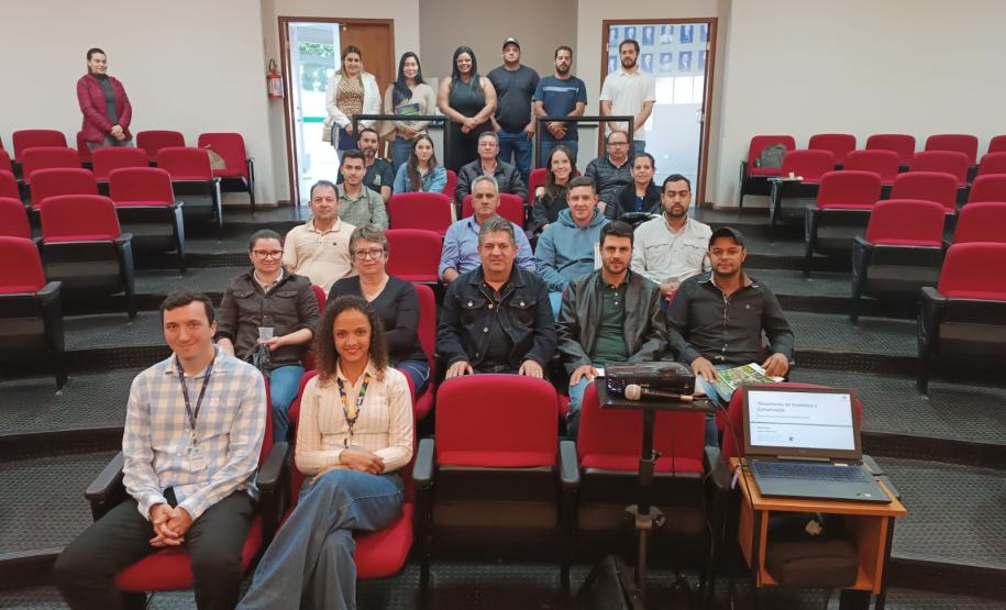 Foto de participantes da caravana