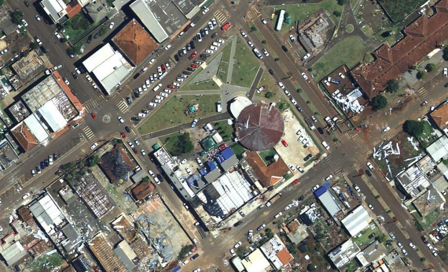 Foto aérea de Rio Bonito do Iguaçu