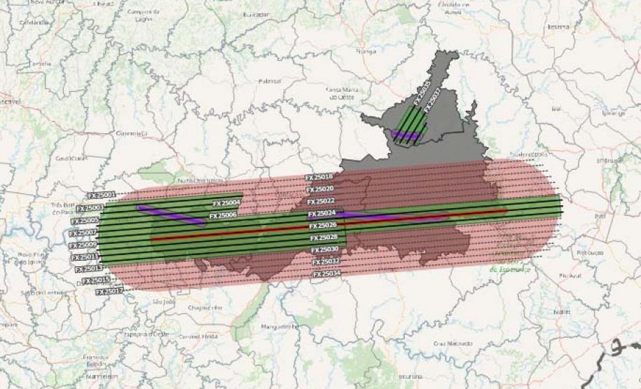 Foto aérea de Rio Bonito do Iguaçu
