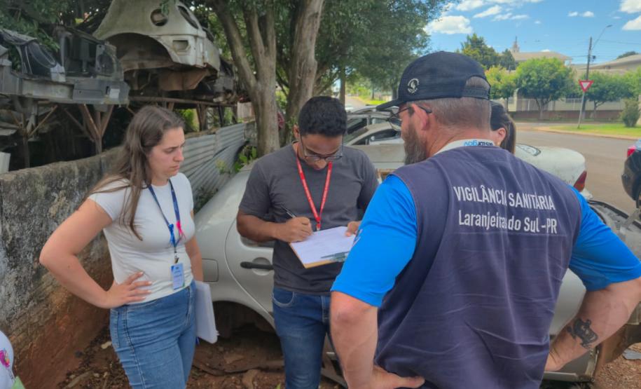 Operação em Laranjeiras do Sul aplica R$ 50 mil em multas por depósitos irregulares
