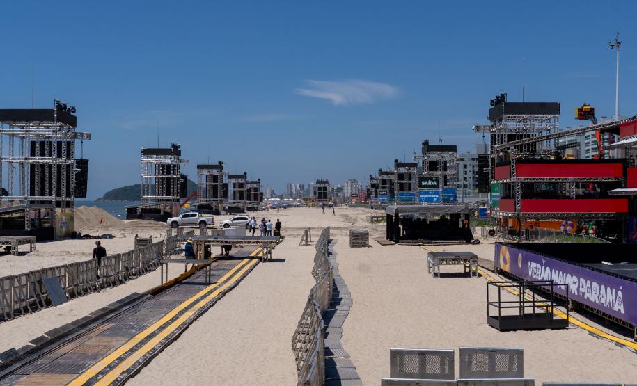 Foto de arena do Verão Maior