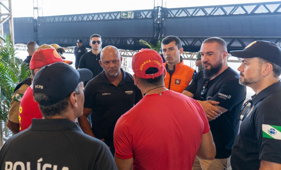 Foto de autoridade responsável por fiscalizar arena