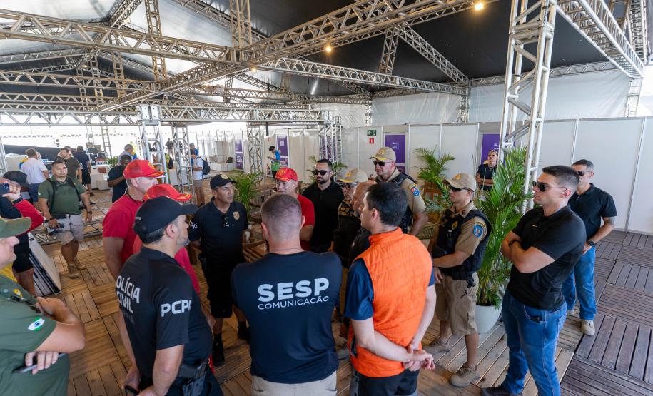 Foto de autoridade responsável por fiscalizar arena